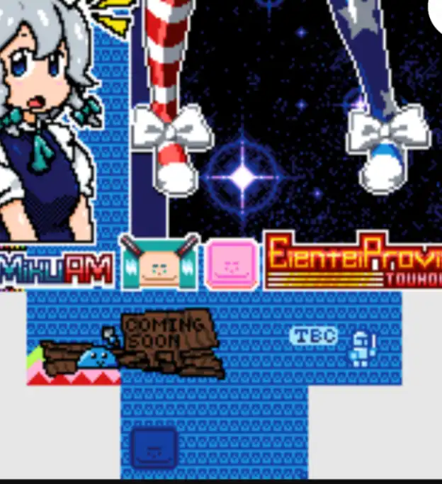 An image of The Blue Corner. It has an alternating lattice pattern of light and dark blue.